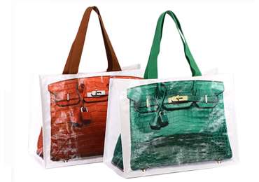 Portable PP Woven Material Packaging Bag